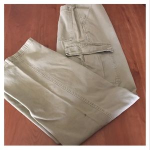 HOLD. Men’s Cargo Tan Wrangler Cargo Pants.